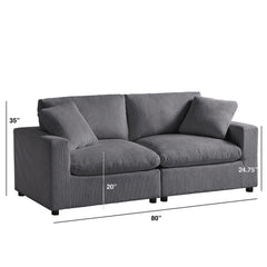 Chelsea - Modular 2 Piece Sofa