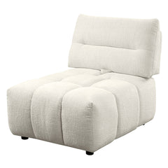 Loanna - Modular Armless Chair - Beige Linen