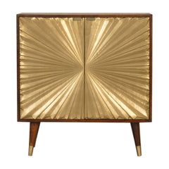 Manila - Cabinet - Gold / Brown