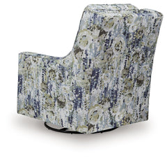 Dustinford - Swivel Glider Accent Chair - Multi