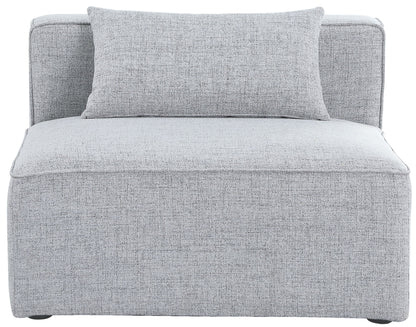 Cube - Linen Armless Chair