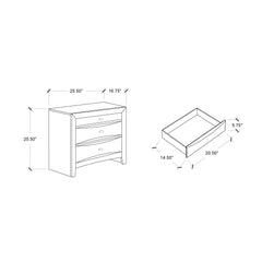 Lucille - Nightstand With Spacious Drawers