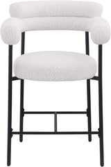 Blake - Counter Stool With Black Base (Set of 2)