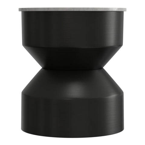 Maxine - Side Table - Black White