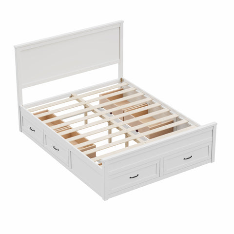 Storage Bed Frame With 6 Drawers