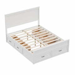 Storage Bed Frame With 6 Drawers