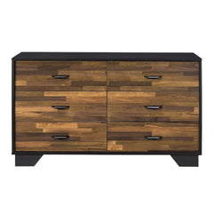 Eos - Dresser - Walnut & Black