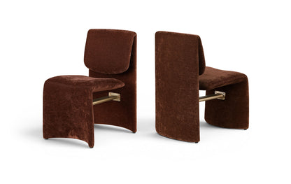 Slique - Performance Fabric Upholstered Dining Chair (Set of 2)