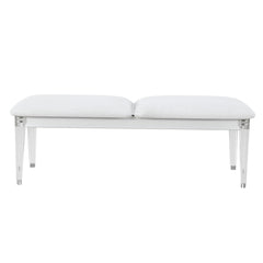Brenda - Bedroom Bench With Padded Seating - Gray
