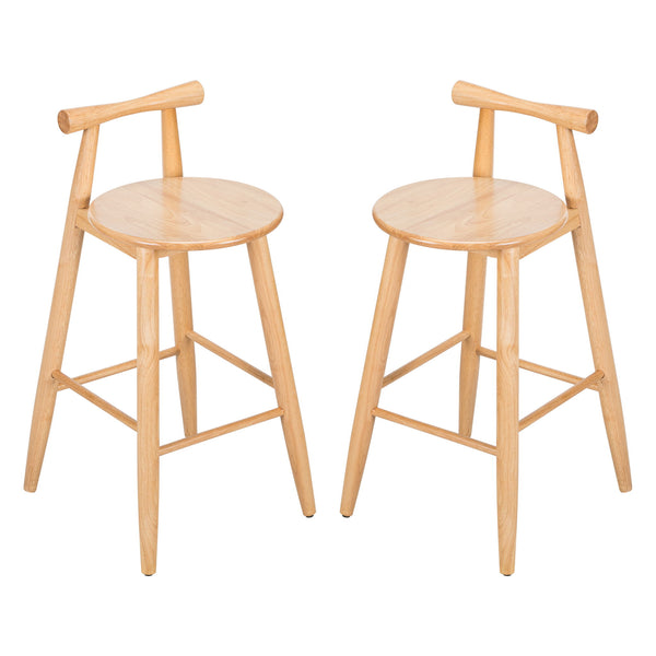 Grove - Indoor Barstool (Set of 2) - Natural
