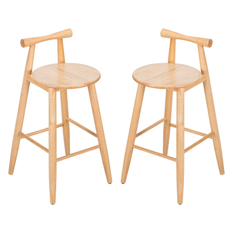Grove - Indoor Barstool (Set of 2) - Natural
