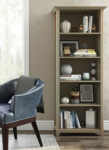 Amherst - 5 Shelf Bookcase, Handcrafted