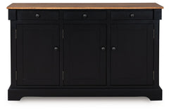 Wildenauer - Brown / Black - Dining Room Buffet