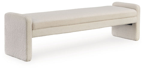 Lembertson - Accent Bench - Ecru