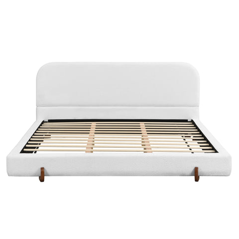 Elegant Upholstered Bed Frame