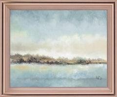 Mist Over Water - 28" x 34" Framed Wall Art