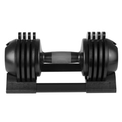 22Lbs Adjustable Dumbbell Steel And Plastic - Black