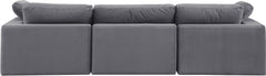 Comfy - Velvet Modular Sofa 3 Seats