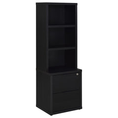 Geary - 3 Piece Wall Unit Bookcase Set With USB Storage
