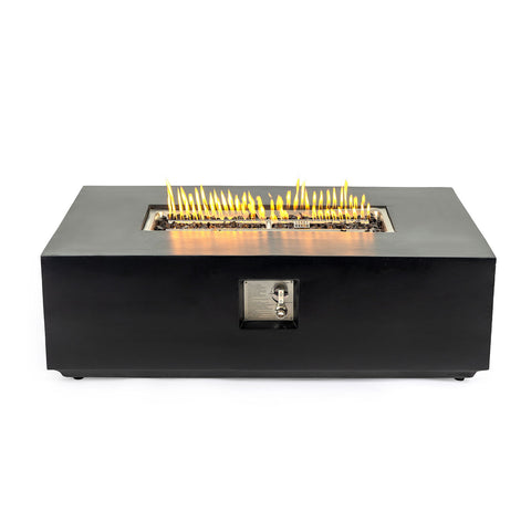 Propane / Natural Gas Fire Pit Table, 50,000 BTU - Charcoal