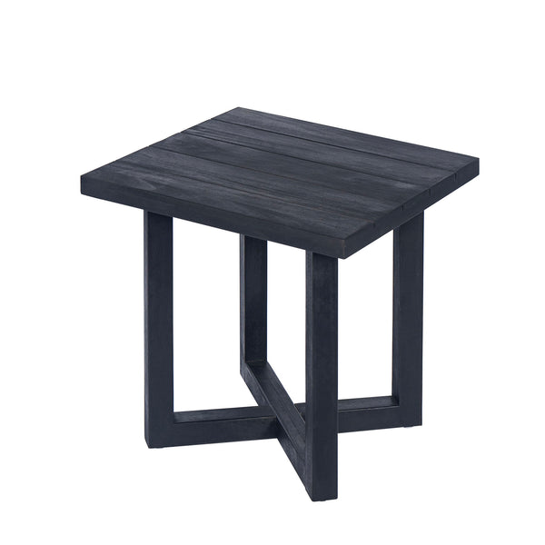Ella - Square Side Table With Cross Stretcher Base