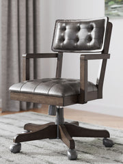 Breckington - Dark Brown - Home Office Desk Chair