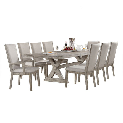 Rocky - Dining Table - Gray Oak