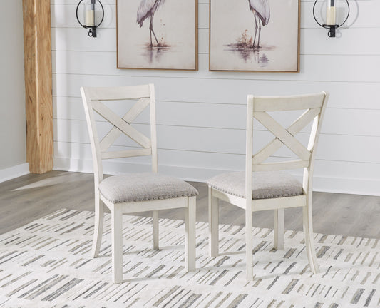 Robbinsdale - Dining Upholstered Side Chair (Set of 2) - Antique White
