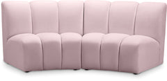 Infinity - 2 Piece Velvet Modular Sectional