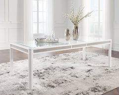 Chalanna - Rectangular Dining Room Extension Table - White