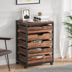 Storage Chest With Wheels, Mobile Drawer Unit