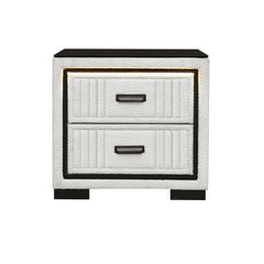Isaiah - Nightstand With Upholstered Frame