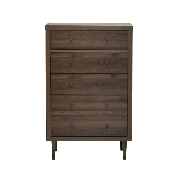 Nystrom - Mid Century Modern 5 Drawer Dresse