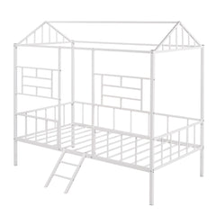 House Bed Frame With Slatted Support, No Box Spring Needed