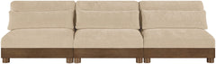 Turin - Fabric Upholstered Modular Armless Sofa