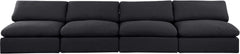 Comfy - Linen Modular Armless Sofa 4 Seats