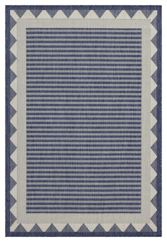 Sunshine - 5'3" X 7'3" Indoor, Outdoor Area Rug - Blue