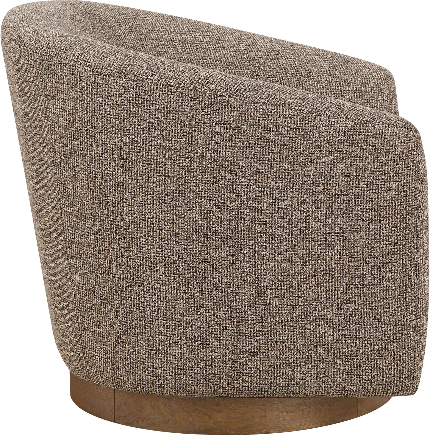 Modra - Performance Fabric Upholstered Swivel Accent Chair