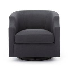 Isabelle - Swivel Glider Barrel Chair