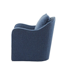 Wide Seat Arm Chair With 360 Degree Rotation