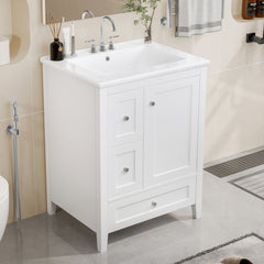 Bathroom Vanity With Storage, Removable Dividers
