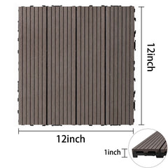 Composite Deck Tiles, Resist Rust, Water, Weather