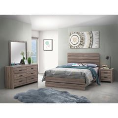 Geary - Slatted Headboard Panel Bedroom Set