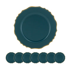 Premium Plastic Charger Plate (Set of 8)