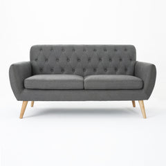 Mid - Century Tufted Loveseat