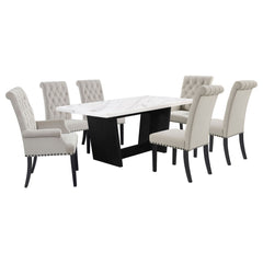 Rectangular Dining Table Set With Chairs