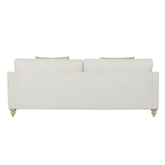 Sofa Single Reverable Cushion With 2 Pillows - Off White