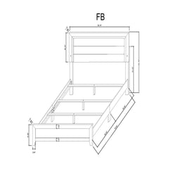 Omoda - Bed With LED