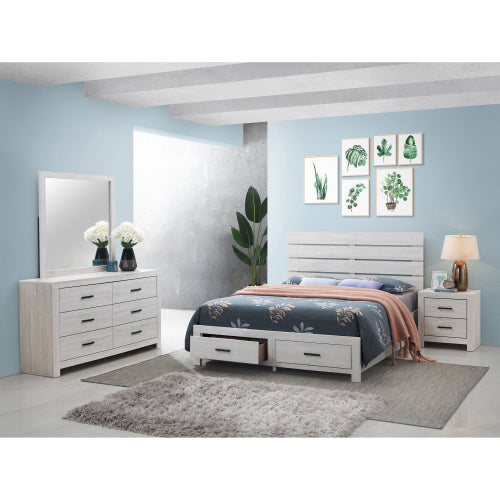 48-RECAMARA-B062S01989-White 4-piece Queen Bedroom Set