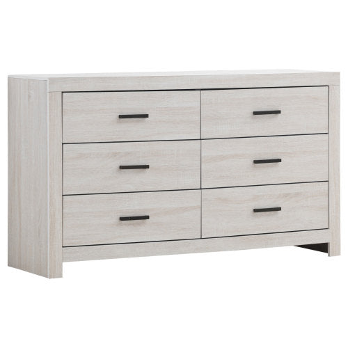 48-RECAMARA-B062S01989-White 4-piece Queen Bedroom Set